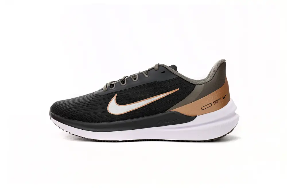 Nike Air Winflo 9 Black And White Brown DD8686-005 AE32966