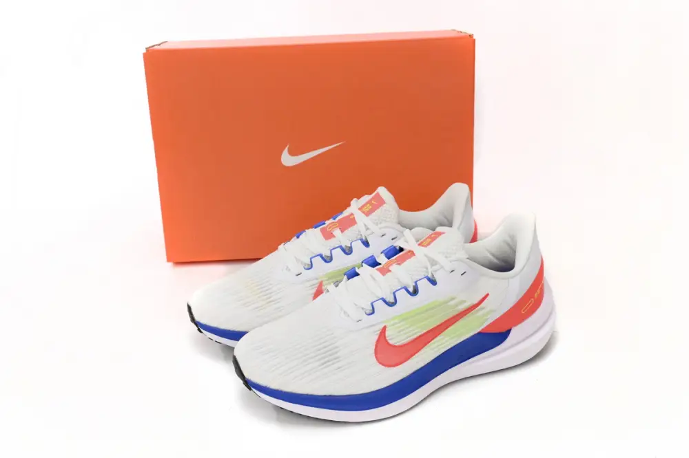 Nike Air Winflo 9 White Blue Red DX3355-100 