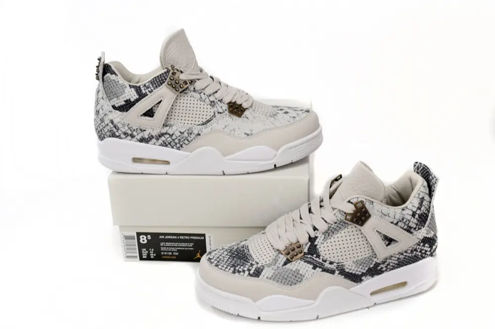 Air Jordan 4 reps Jordan 4 Premium “Snakeskin” 819139-030