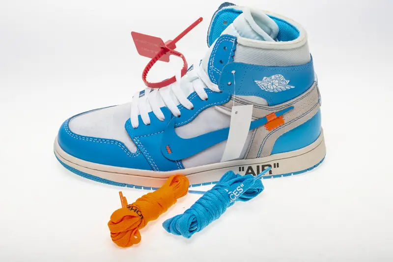 Off White x Air Jordan 1 Off White Jordan 1  UNC REPS High “UNC” AQ0818-148 （TOP quality）