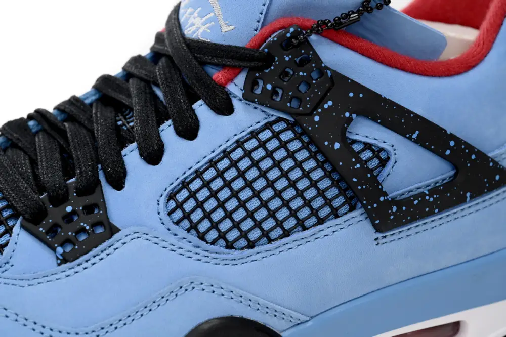 Travis Air Jordan 4  “Houston Oilers” Scott Cactus Jack x Air Jordan 4 Retro “Houston Oilers” 308497-406 (Top Quality)