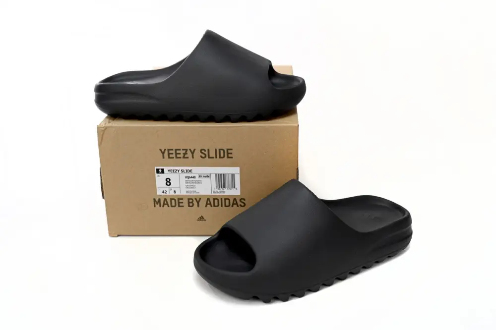 jsport Best yeezy slides shoes Adidas Yeezy Slide Reps Onyx HQ6448