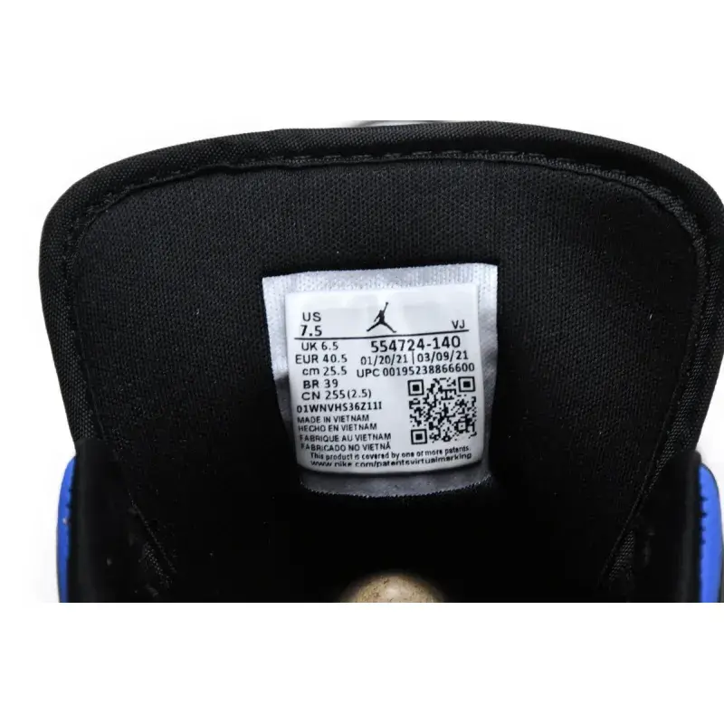 Air jsportshoes Jordan 1 Mid Racer Blue 554724-140