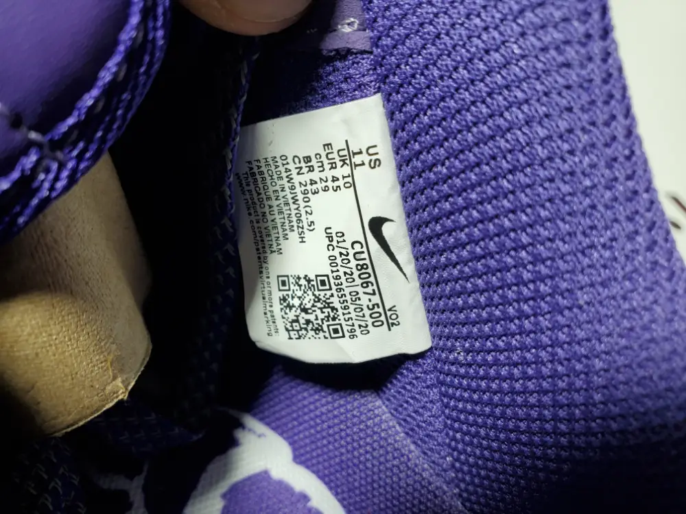 Nike nike skeleton purple Air Force 1 LOw O7 QS Purple Skeleton Halloween (2021)
