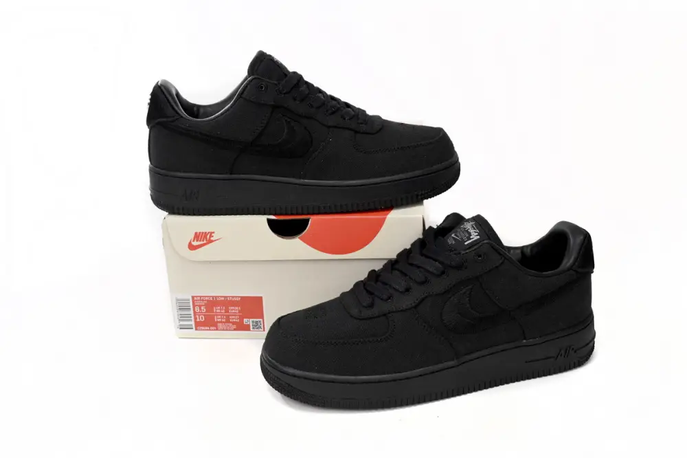 Stussy x Nike air force 1 black reps Air Force 1 Low “Black” CZ9084-001