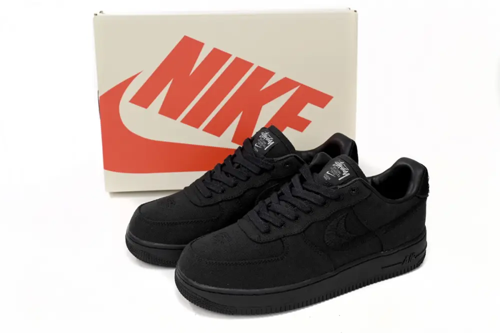Stussy x Nike air force 1 black reps Air Force 1 Low “Black” CZ9084-001