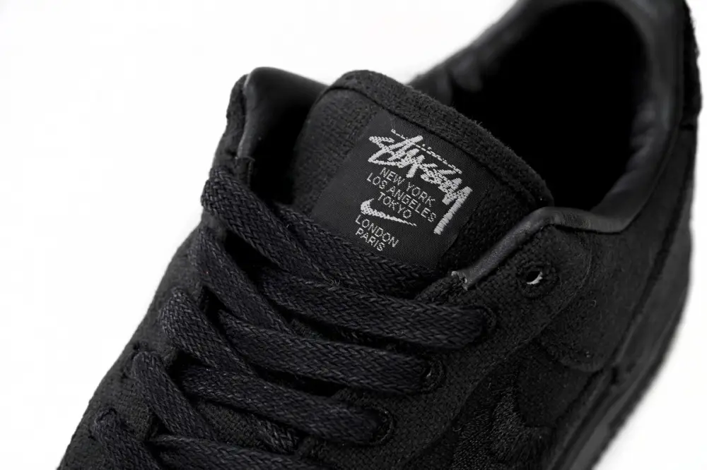 Stussy x Nike air force 1 black reps Air Force 1 Low “Black” CZ9084-001
