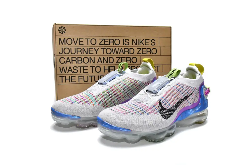 Nike Out Of Office Blue White Air VaporMax 2020 FK Pure Platinum CJ6740-001