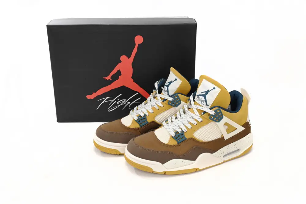 Air reps Jordan 4 Jordan 4 "Cacao Wow" Brown White FB2214-200