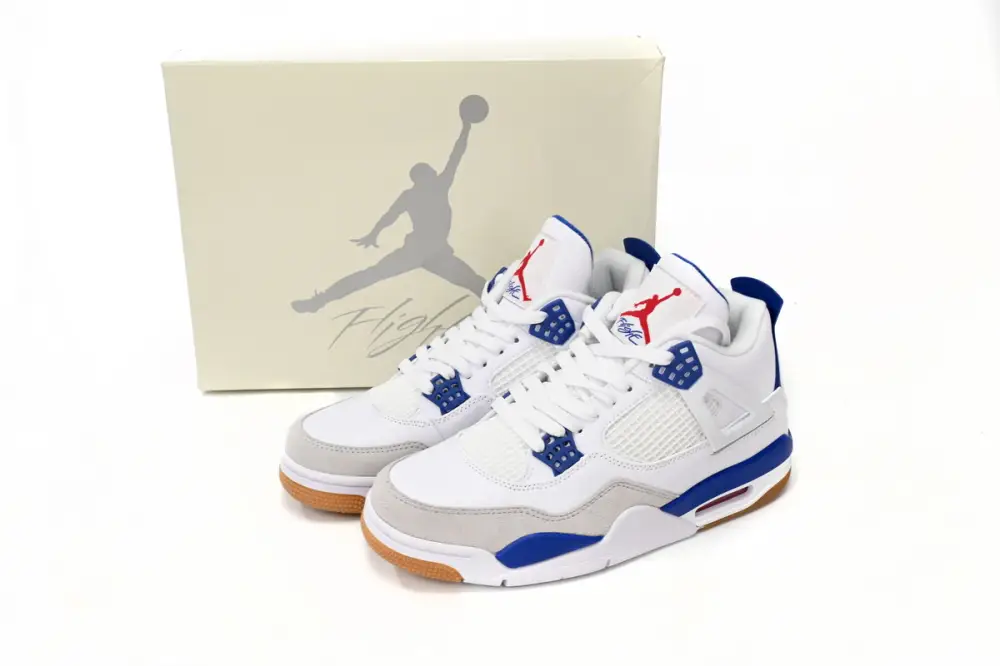 Nike reps Jordan 4 SB x Air Jordan 4 “Sapphire”Sapphire Blue DR5415-140 (Top Quality)