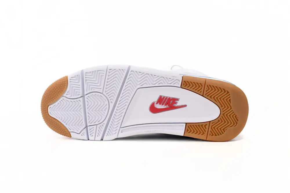 Nike reps Jordan 4 SB x Air Jordan 4 White Blue DR5415-104 (Top Quality)
