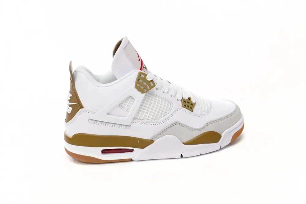 Nike SB x Air Jordan reps Jordan 4 4 White Brown DR5415-120 (Top Quality)