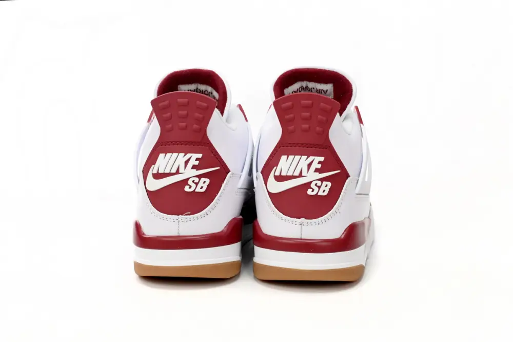 Nike reps Jordan 4 SB x Air Jordan 4 White Red DR5415-160 (Top Quality)