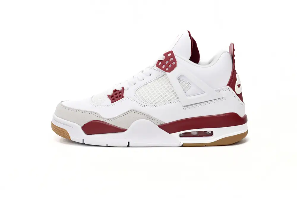 Nike SB x Air Jordan 4 White Red DR5415-160 (Top Quality) 7260914