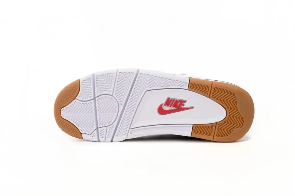 Nike reps Jordan 4 SB x Air Jordan 4 White Red DR5415-160 (Top Quality)