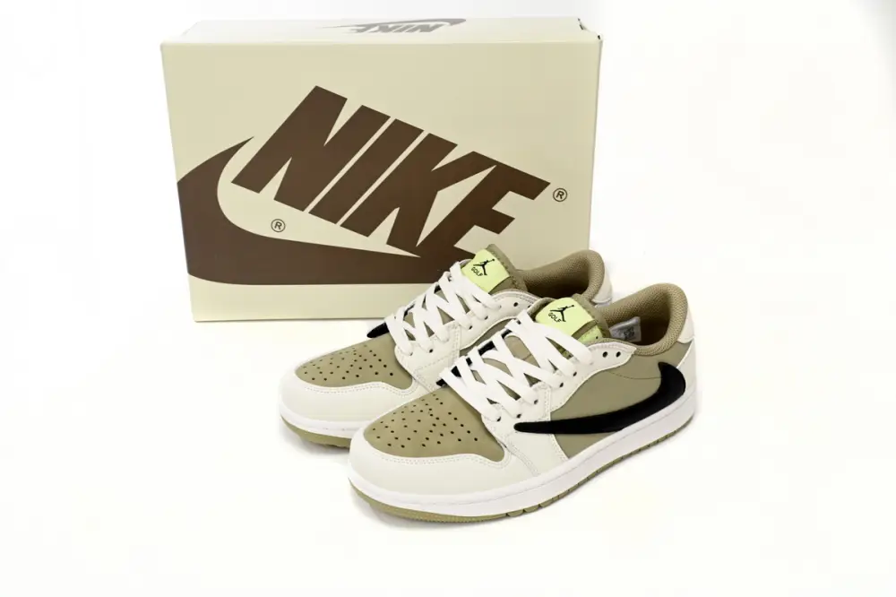 Travis Travis Scott Golf Olive Reps Scott x Air Jordan 1 Low Golf “Olive” FZ3124-200