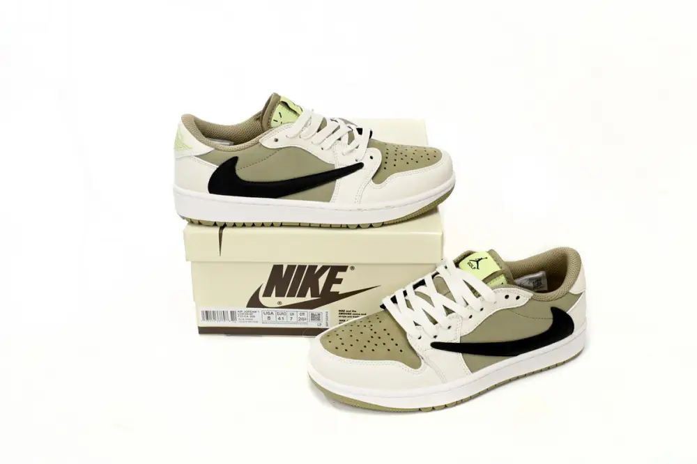 Travis Travis Scott Golf Olive Reps Scott x Air Jordan 1 Low Golf “Olive” FZ3124-200
