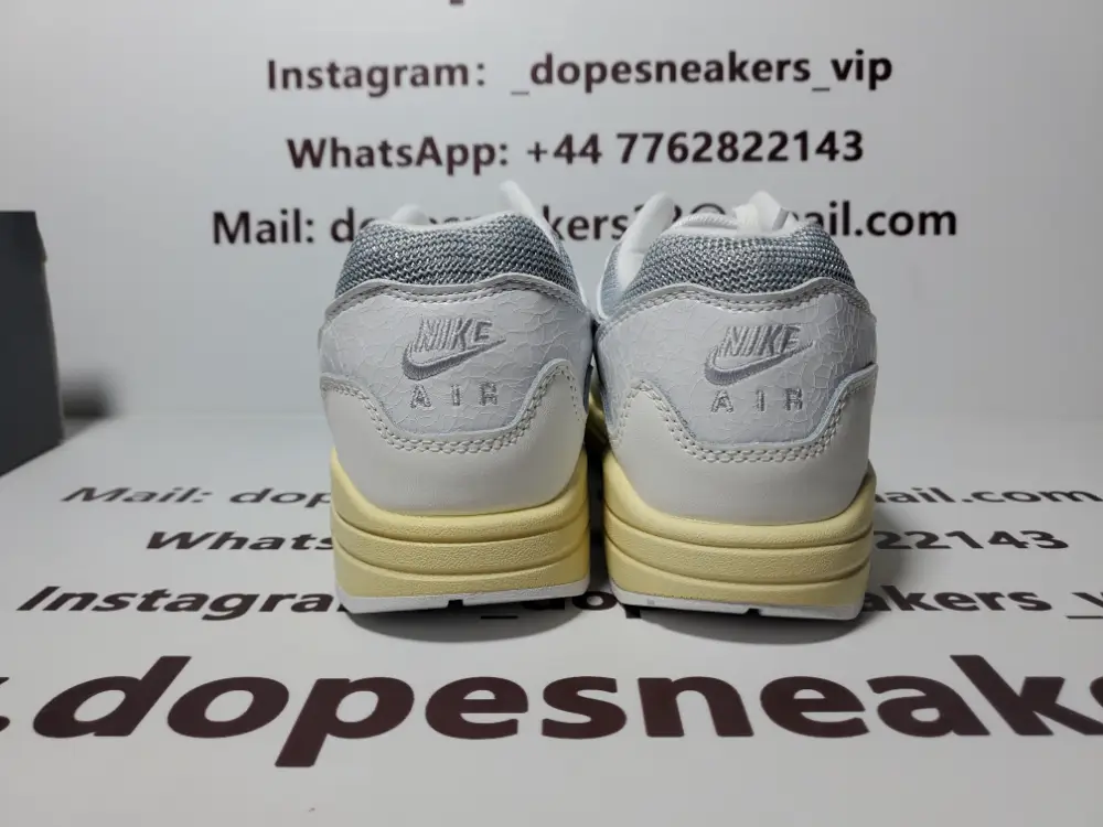 Patta Patta  Air Max 1 white x Nike Air Max 1 white DQ0299-100
