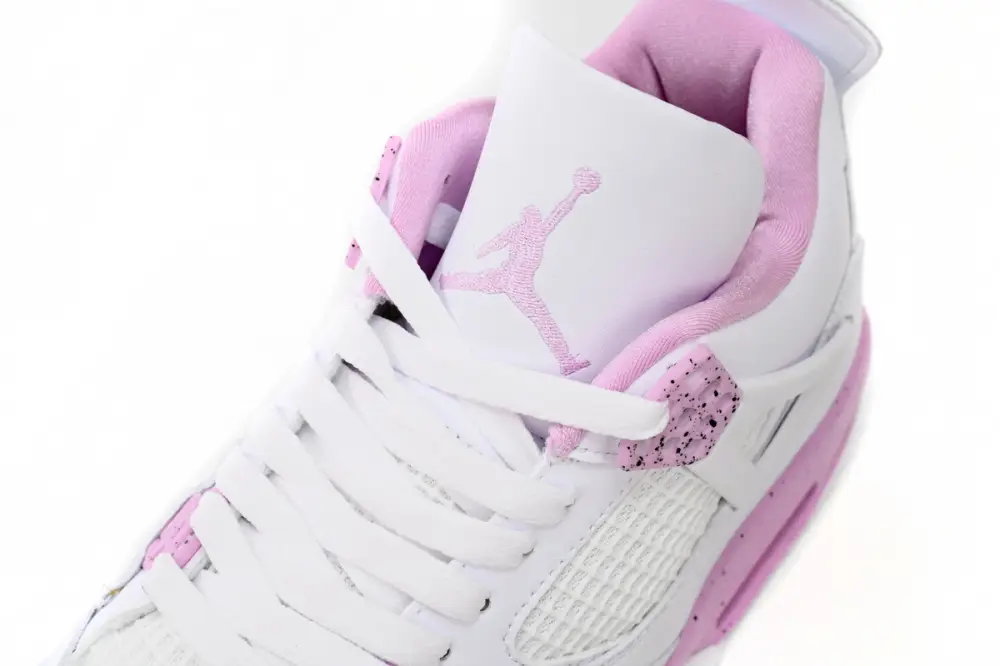Air Jordan 4 Pink Thunder Reps Jordan 4 White Pink CT8527-116
