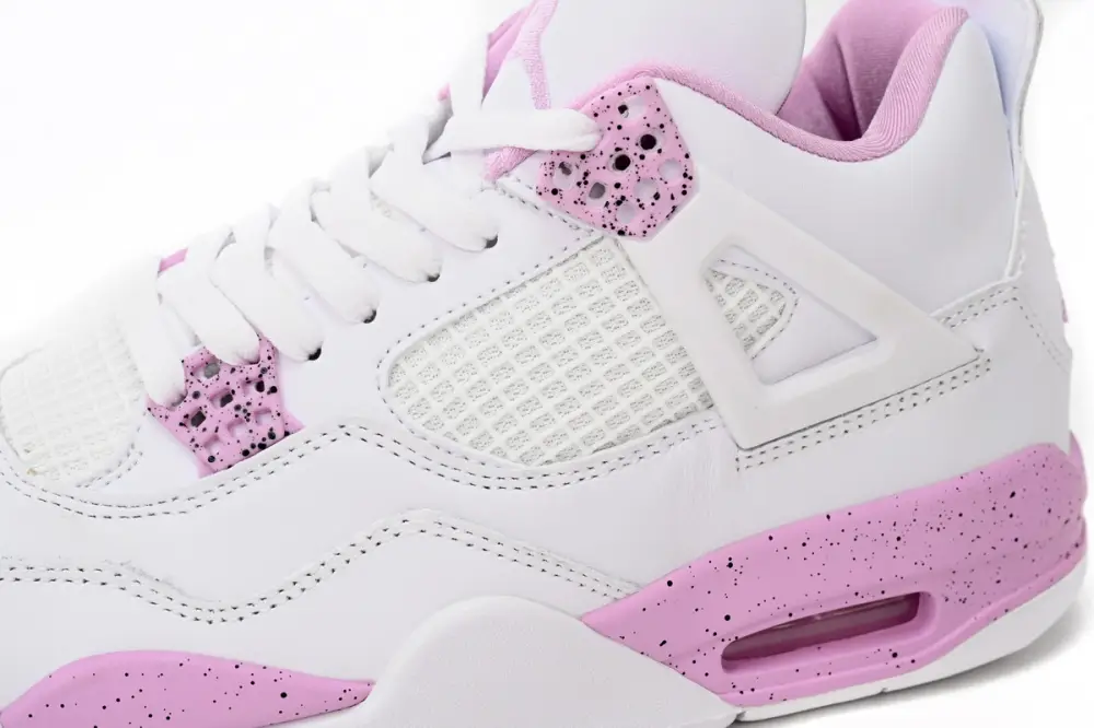 Air Jordan 4 Pink Thunder Reps Jordan 4 White Pink CT8527-116