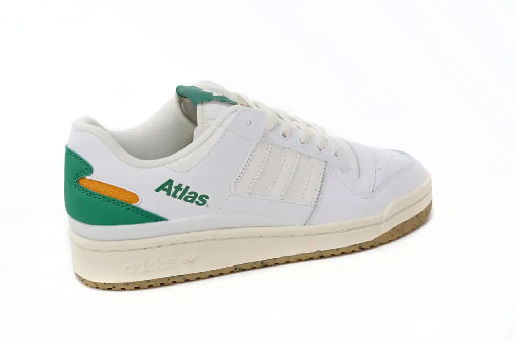 Atmos x adidas Forum Low White Gree HQ6996 