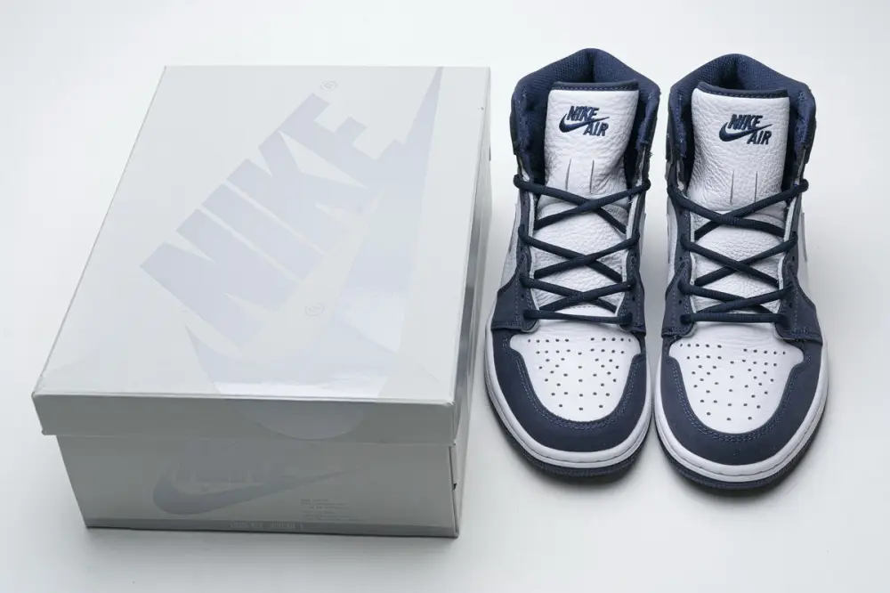 Air Jordan 1 jordan 1 high reps Retro High COJP Midnight Navy DC1788-100（TOP quality）