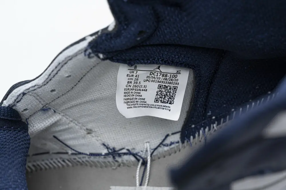 Air Jordan 1 jordan 1 high reps Retro High COJP Midnight Navy DC1788-100（TOP quality）