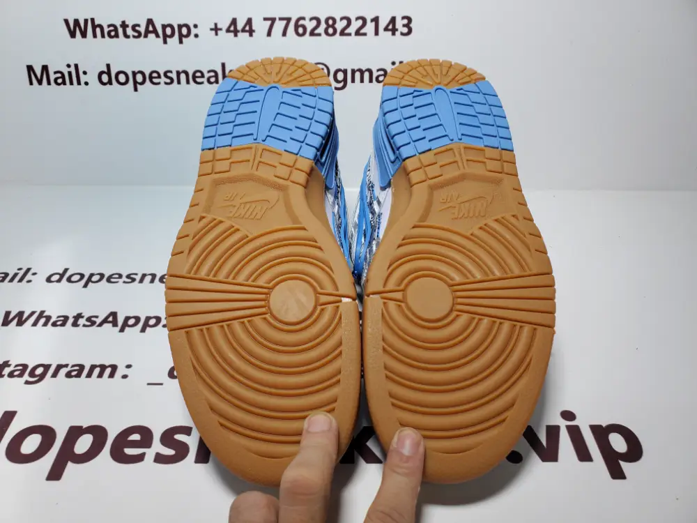 Nike Air Low Rubber Dunk Off-White UNC 