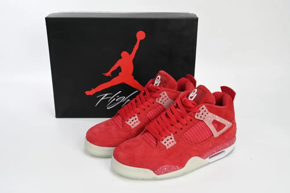 Air jordan 4 wine red Jordan 4 Retro Wine red ink splashing 904282