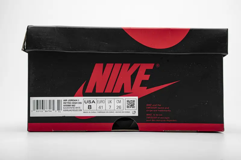 Air Jordan 1 Retro High Bloodline 555088-062 