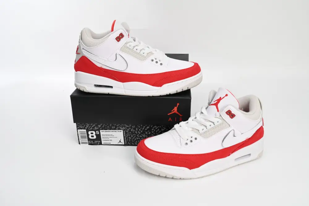 Air Jordan 3 Retro Tinker Jordan 3 Tinker White University Red