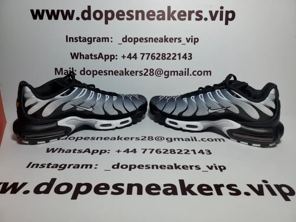 Nike Nike Tn Air Max Plus Black Metallic Silver