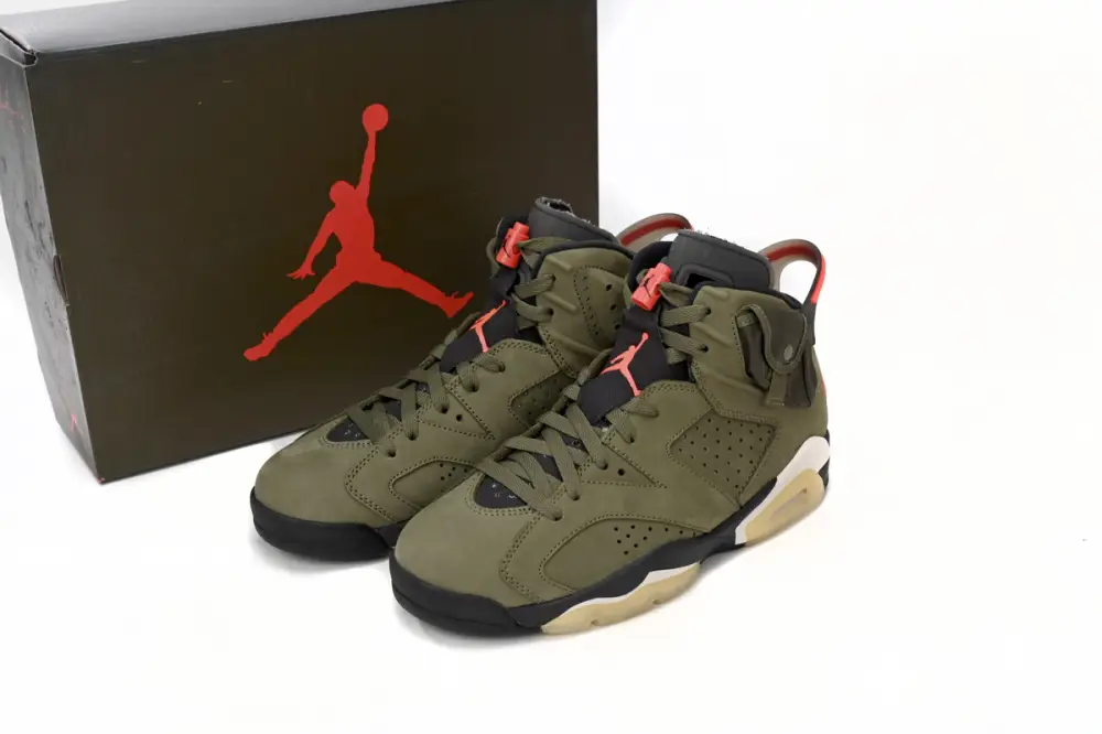 Air Replica Jordan 6 Jordan 6 Olive Green CN1085-200