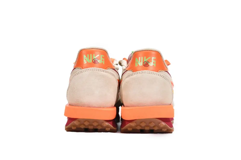 CLOT Cheap Nike LDWaffle x sacai x Nike LDWaffle Orange Blaze DH1347-100