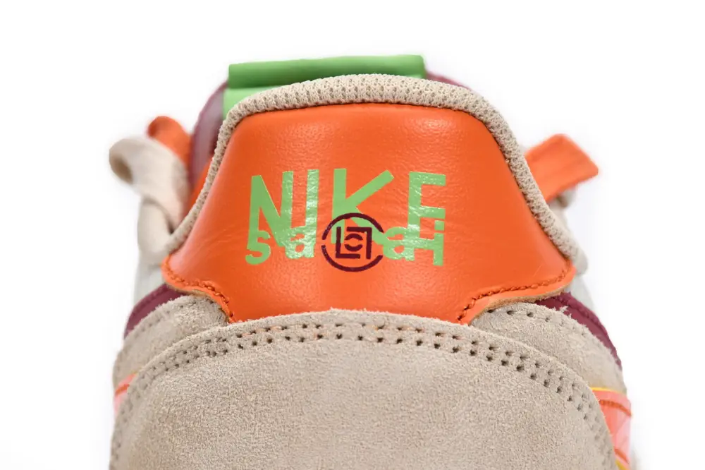 CLOT Cheap Nike LDWaffle x sacai x Nike LDWaffle Orange Blaze DH1347-100