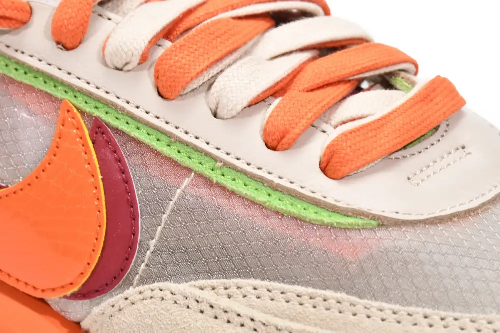 CLOT Cheap Nike LDWaffle x sacai x Nike LDWaffle Orange Blaze DH1347-100