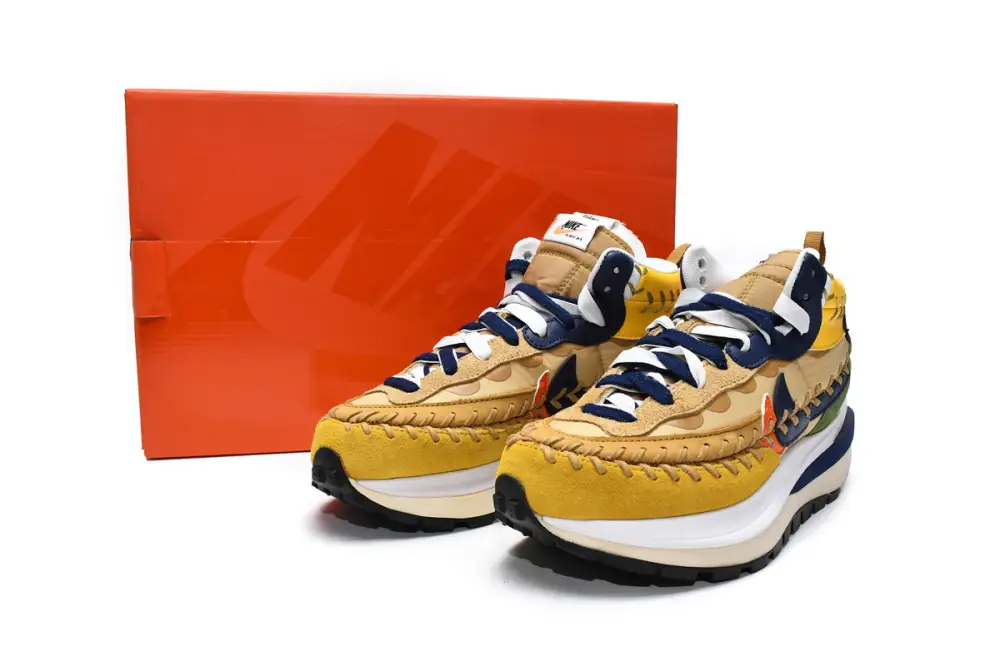 Sacai Cheap Nike LDWaffle x NikeVaporWaffle Curcuma Longa Suture DH9186-200