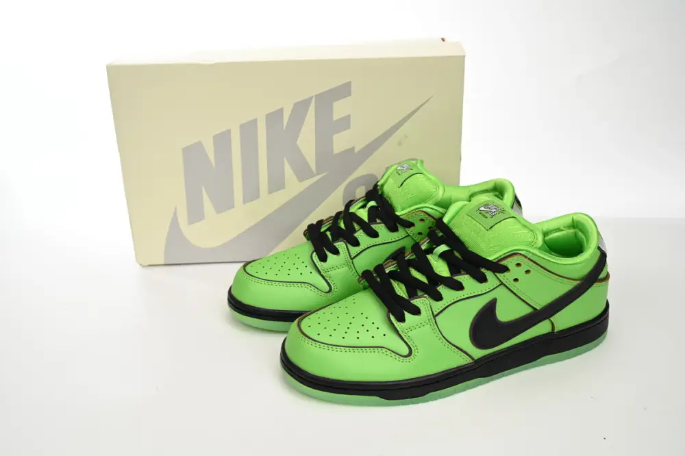 The Powerpuff Girls x Nike SB powerpuff dunk Reps Dunk Low “Buttercup” FZ8319-300