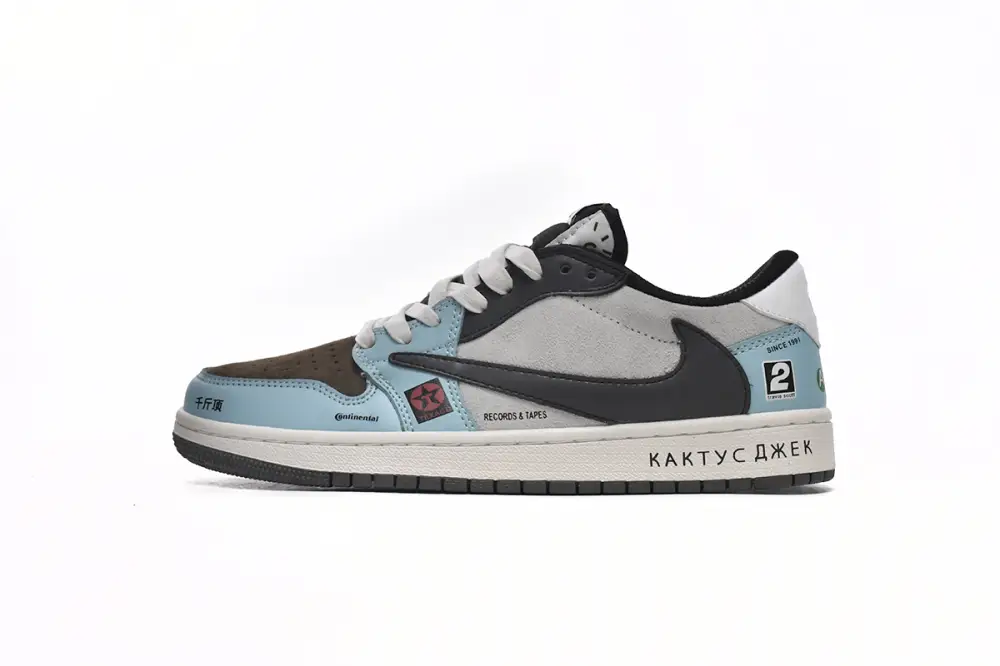 Travis Scott X Air Jordan 1 travis scott bmw shoes Low 'BMW JackBoys' DC3533-100
