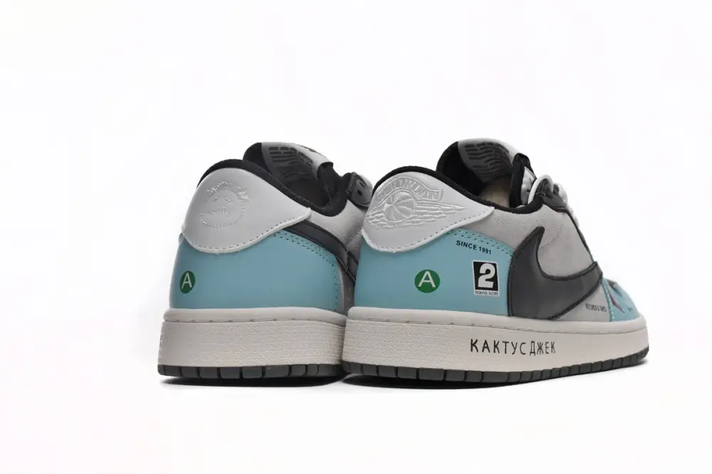 Travis Scott X Air Jordan 1 travis scott bmw shoes Low 'BMW JackBoys' DC3533-100