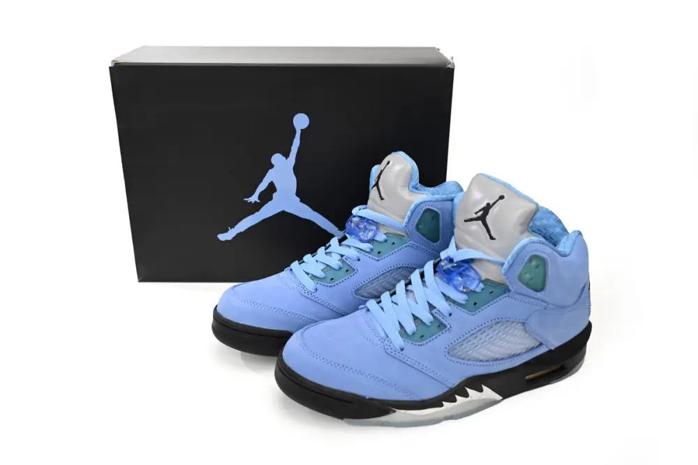 Air Jordan Replica Jordan 5  UNC University 5 Retro UNC University Blue