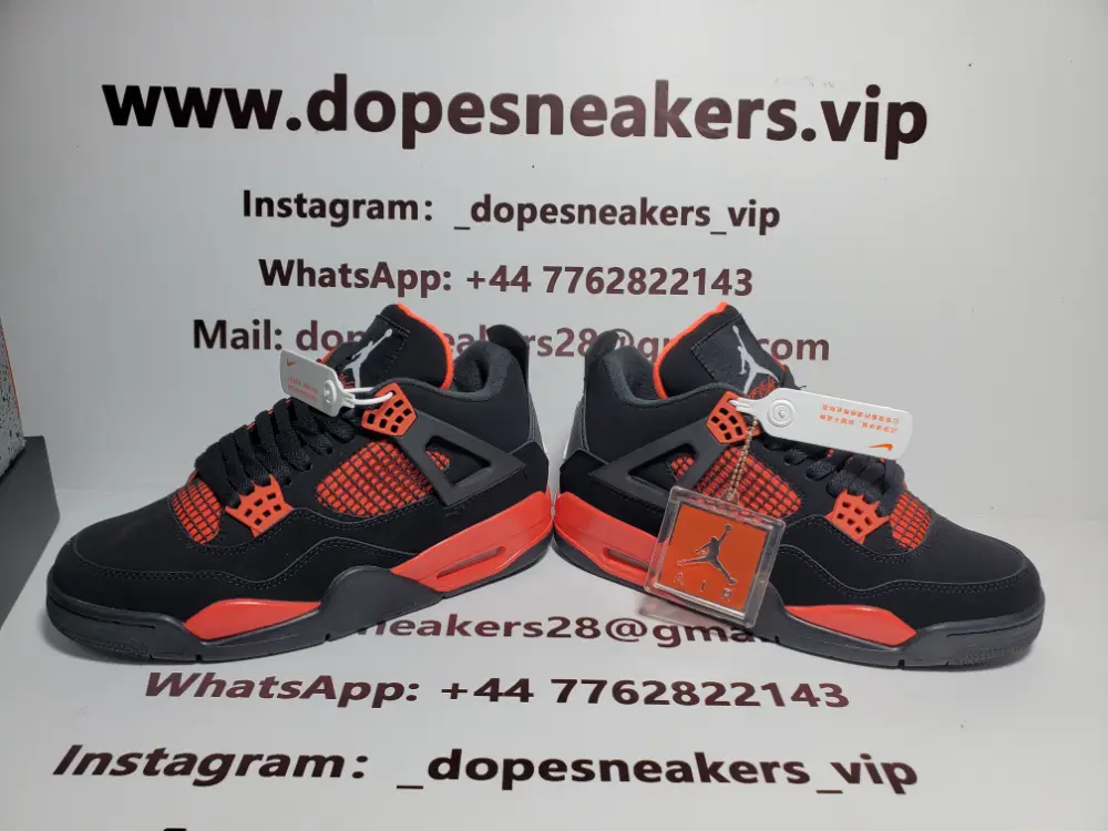 Cheap Air Jordan 4 Red Thunder CT8527-016 