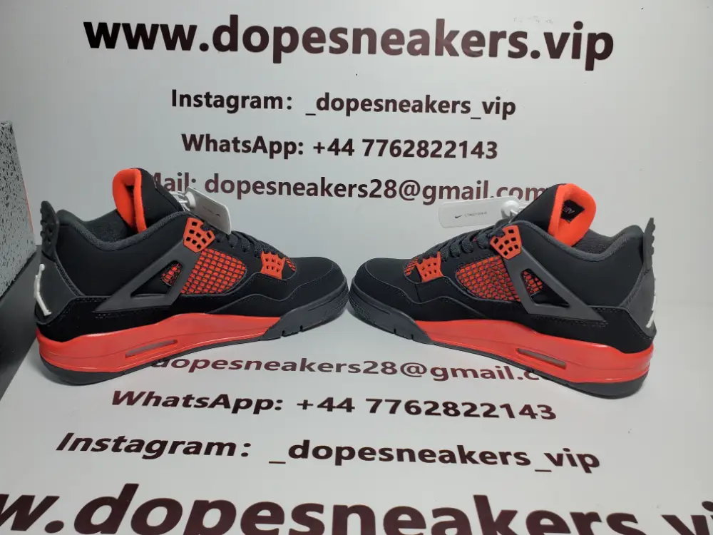 Cheap Air Jordan 4 Red Thunder CT8527-016 