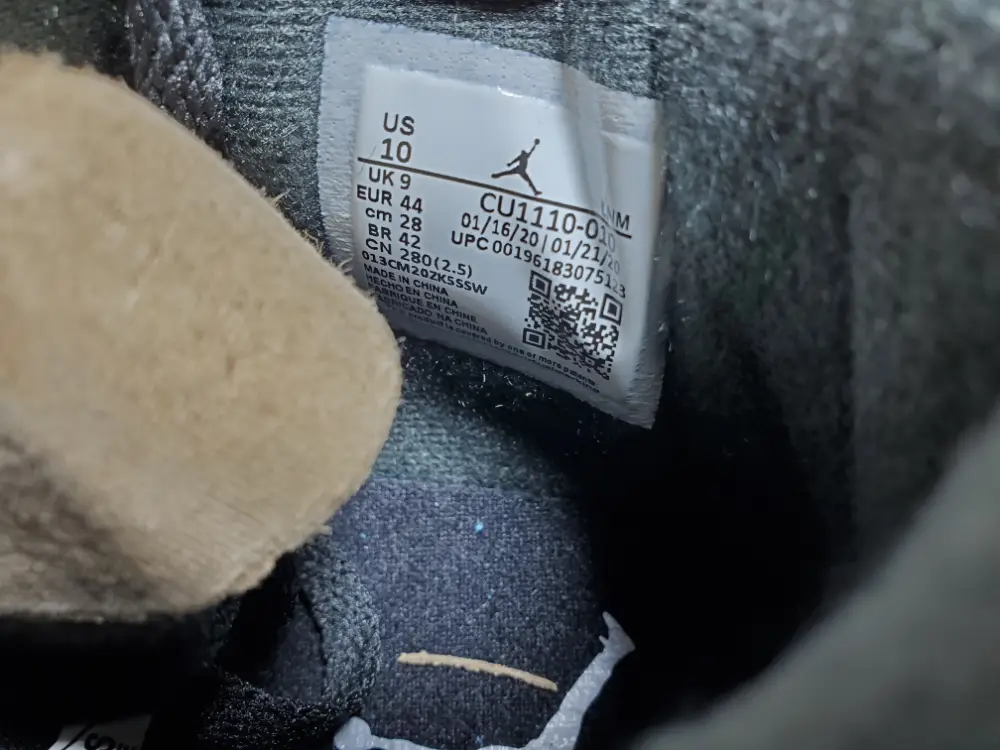 Cheap Air Jordan 4 Retro Black Cat  CU1110-010 
