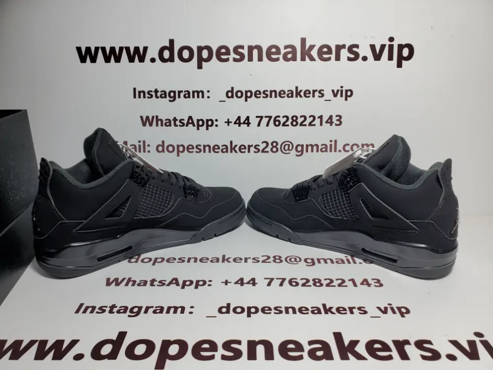 Cheap Air Jordan 4 Retro Black Cat  CU1110-010 