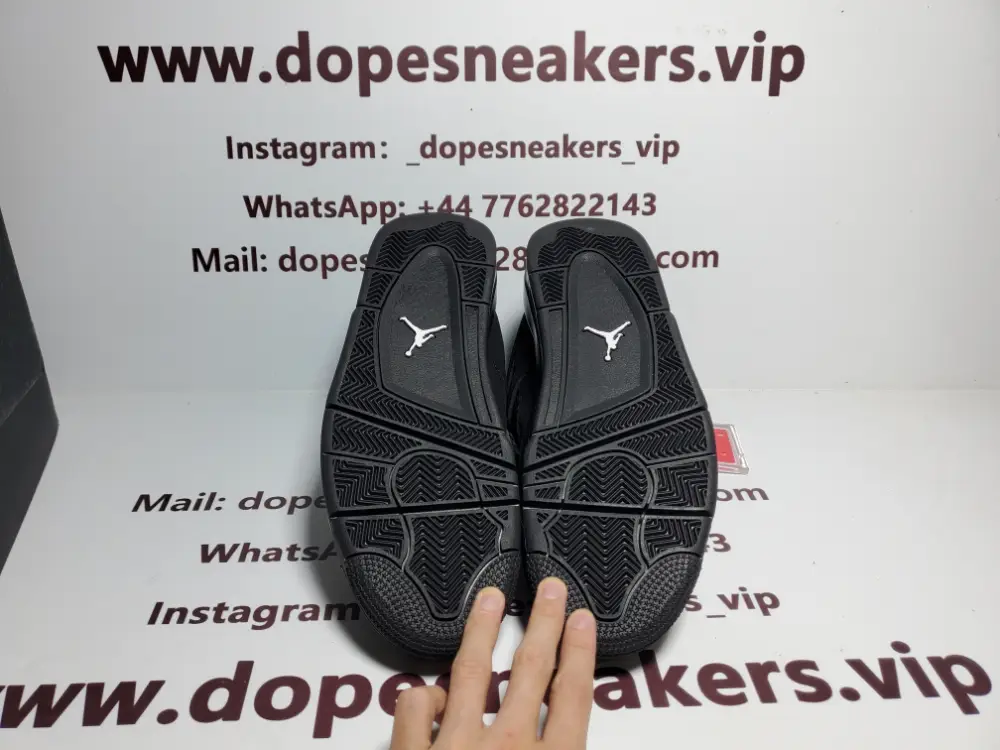 Cheap Air Jordan 4 Retro Black Cat  CU1110-010 