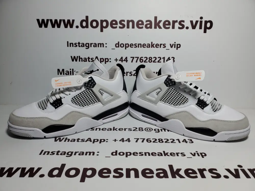 Cheap Air Jordan 4 Retro Military Black DH6927-111 