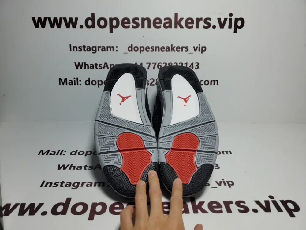 Cheap Air Jordan 4 Retro Black Canvas DH7138-006 