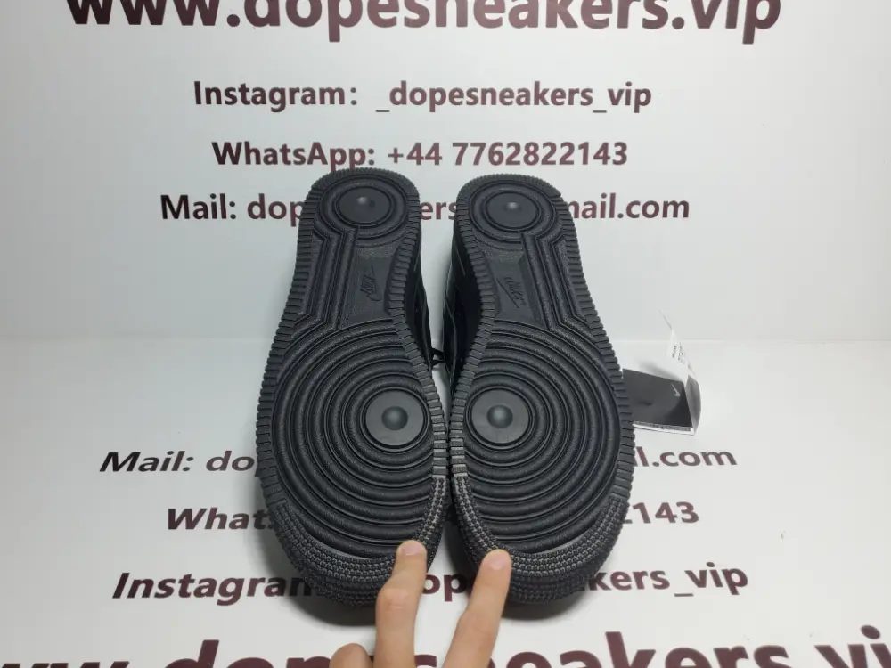 Supreme x Air supreme air force 1 reps Force 1 Low Black CU9225-001