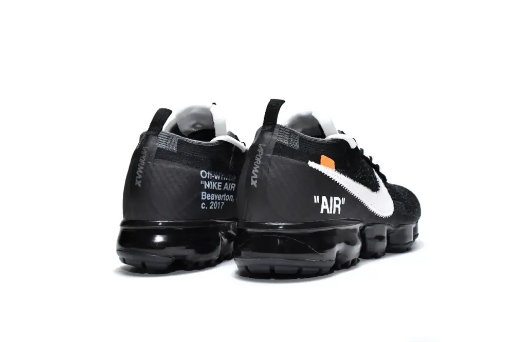 OFF White x Nike Air VaporMax Black White 